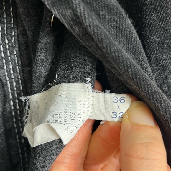 Vintage 90s Dickies Overalls Made in USA Sz 36x32 - Picture 10 of 12